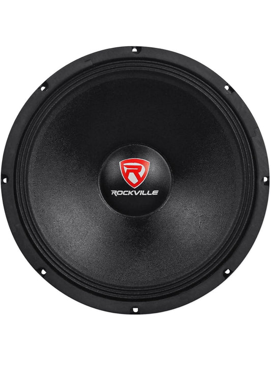 Rockville RVP15W4 1000 Watt 15" Onverwerkte DJ Subwoofer 4 Ohm Subwoofer 51OZ Magneet Swart