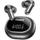 NC20 Active Noise Cancelling Wireless Earbuds, LDAC Hi-Res Sound Bluetooth, 80H Playtime, Dual Pairing, 32 EQ via App, IPX8 Waterproof - Wireless Charging Case