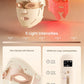 Red Light Therapy Mask 324 LEDs Full Face Coverage & 3 Light Modes, Cordless LED Red Light Therapy Face Mask