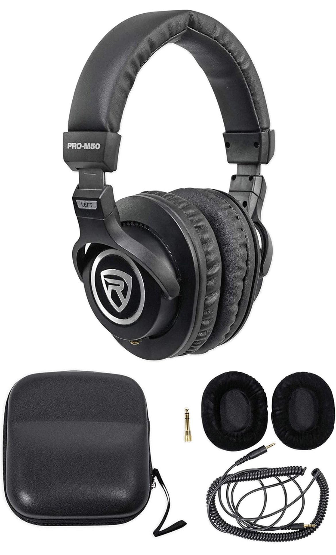 Rockville Apm6c 6.5" 2-Way 350W Active/Powered USB Studio Monitor Speakers Pair