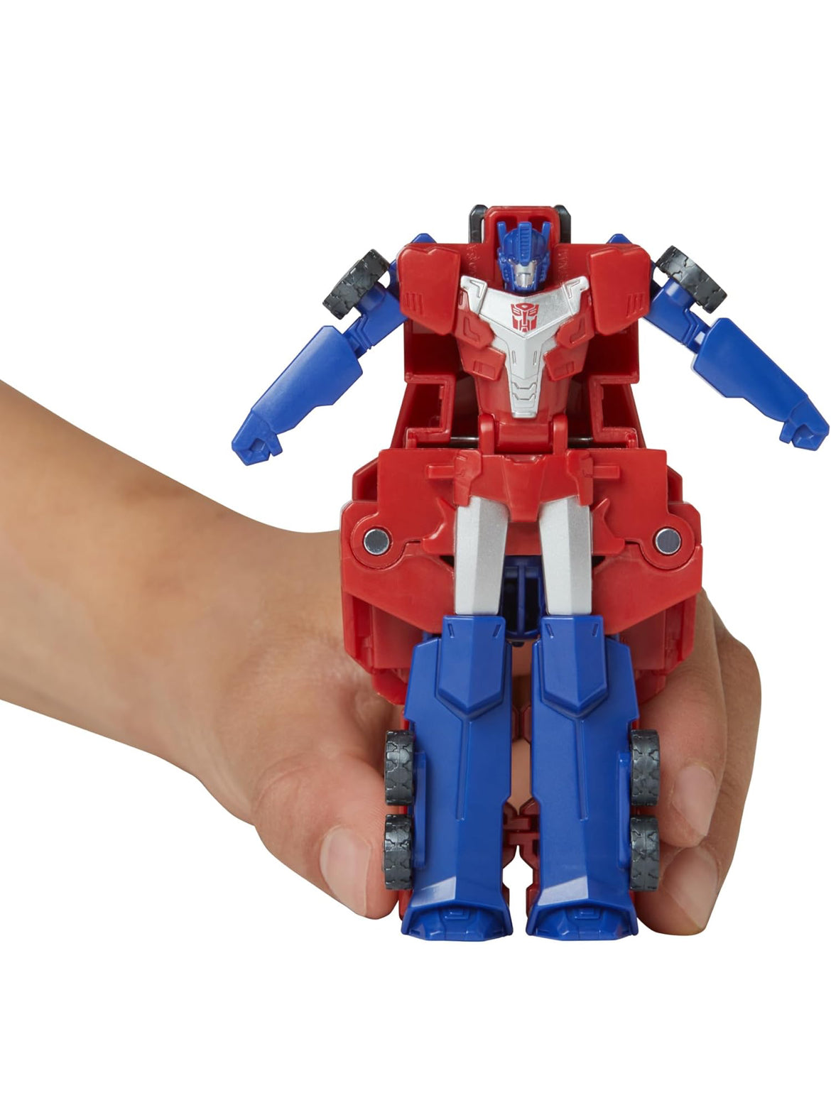 Transformers Crash & Combine Heroes, 3.75-Inch Converting Bumblebee and Optimus Prime Action Figures, Robot Toys for Kids 6 and Up (Amazon Exclusive)