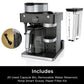 Ninja Espresso & Coffee Maker & Barista System, 3 Espresso Brew Styles, Single-Serve Coffee & Nespresso Capsule Compatible- Black, CFN601