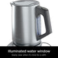 Ninja KT200 Precision Temperature Electric Kettle, 1500 watts 7-Cup Capacity, Hold Temp Setting - Silver