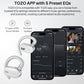 True Open Ear Wireless Lightweight w/ Multi-Angle, Dual-Axis Design for Long-Lasting Comfort - White