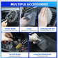 High Power Portable Car Vacuum, Detailing Kit with 8000PA - Including 7Pcs Detailing Brush Set and Carry On Bag