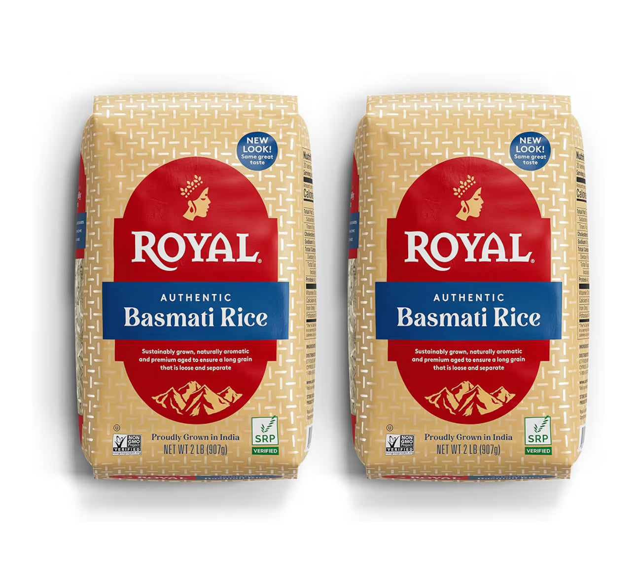 Outentieke Royal Langkorrel Wit Basmati Rys - 4LBS