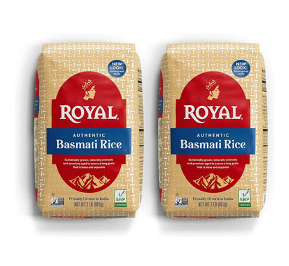 Outentieke Royal Langkorrel Wit Basmati Rys - 4LBS