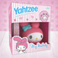 Yahtzee: My Melody Dice Game, Collectible Hello Kitty & Friends Dice Cup Featuring Adorable Artwork