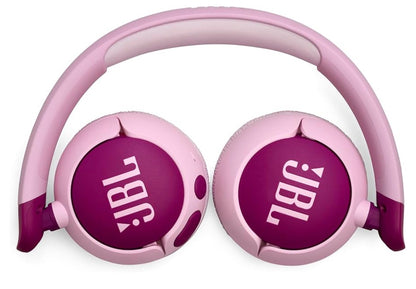 JBL Junior On-Ear Kids Headphones  Safe Sound 85dB, Parental Control w/ Customizable Volume Playtime, Easy monitoring, Built-in mic, 50-hour battery life