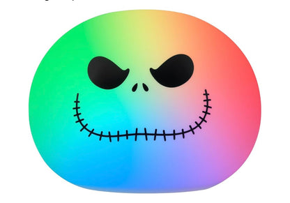 Jack Skellington Drukkbare Kleurveranderende Naglig vir Kinders en Volwassenes, USB-/Battery-aangedrewe Dimmerlamp