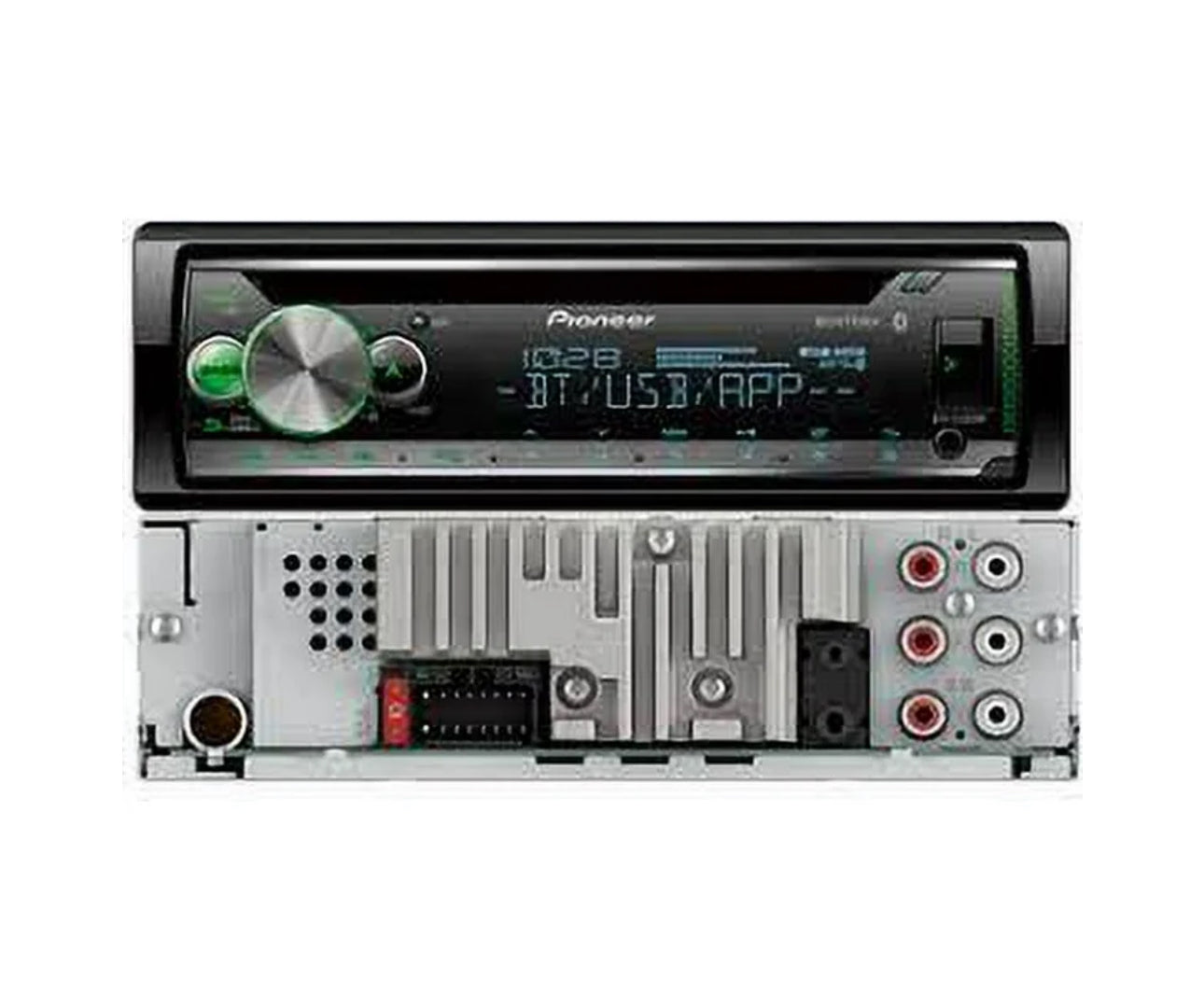 Pioneer DEH-S5200BT CD-ontvanger beskik oor Smart Sync Toep-versoenbaarheid, MIXTRAX Ingeboude Bluetooth
