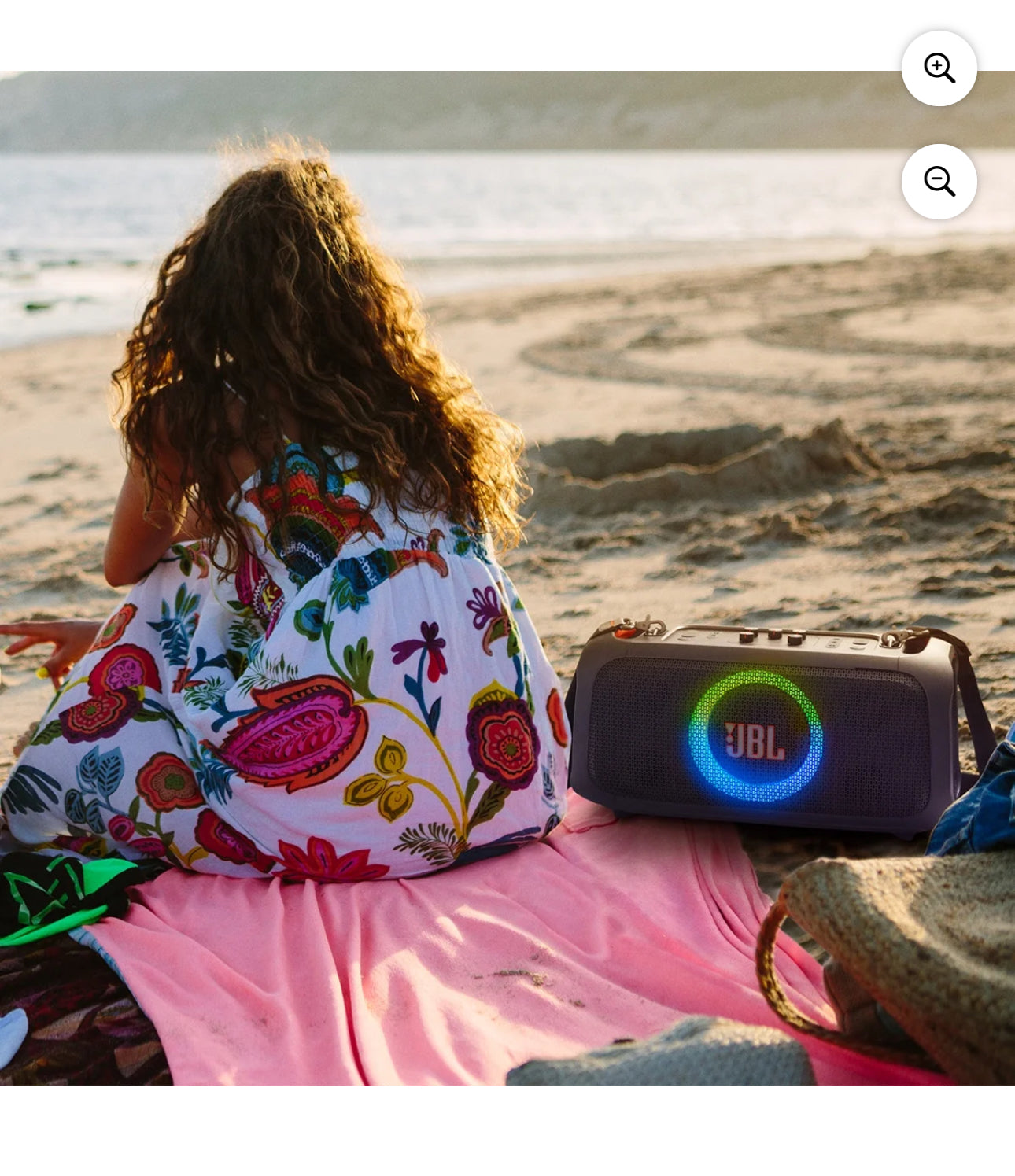 JBL PartyBox Essential - Portable Party Speaker with Built-in Lights and Wireless mic, Amazing Pro Sound, IPX4 splashproof Protection, 6 Hours of Playtime, Convenient