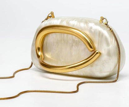 Elegante Mode-koppelaarsak – Ideaal vir troues en aande uit – Beige