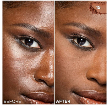 L'Oreal Paris Infallible Blur-fection Langdurige Losse Setpoeier, Vervaag Gesigpoeier m/ Tot 24H Dra - Diep Deurskynend (1 Kit)