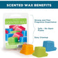 Scentsationals Wax Melts, Wax Cubes Strong Scent - Honeysuckle Nectar - 4PK