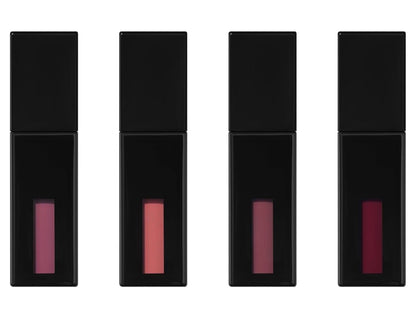 e.l.f. Glossy Lip Stain Shades 4 Days Kit, Langdurige Lipstiffies Vir 'n Deurskynende Skakering Kleur & Subtiele Glansafwerking - Vegan & Wreedheidvry (4 Skakerings)