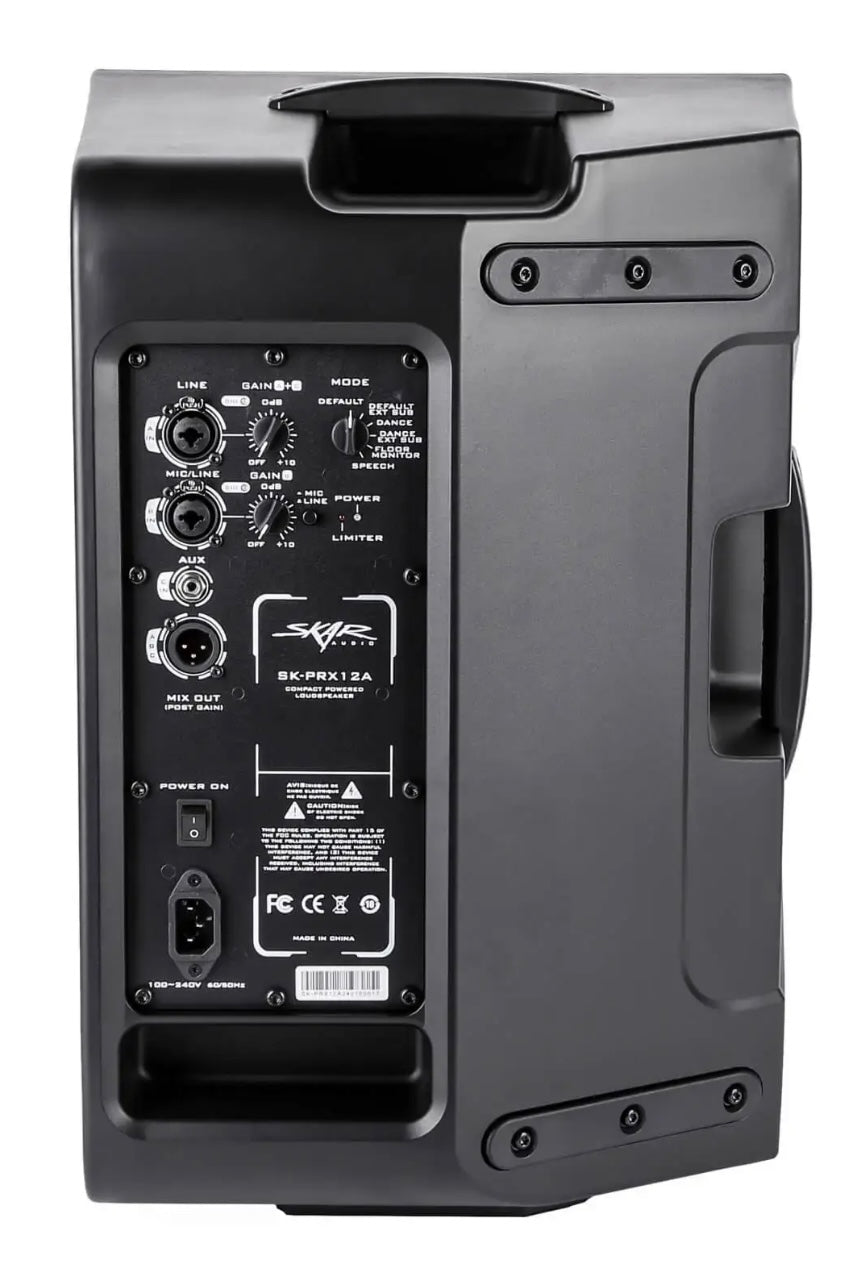 SK-PRX12A | 12" 1000 Watt Aktiewe 2-rigting PA-luidspreker