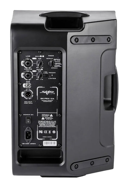 SK-PRX12A | 12" 1000 Watt Aktiewe 2-rigting PA-luidspreker