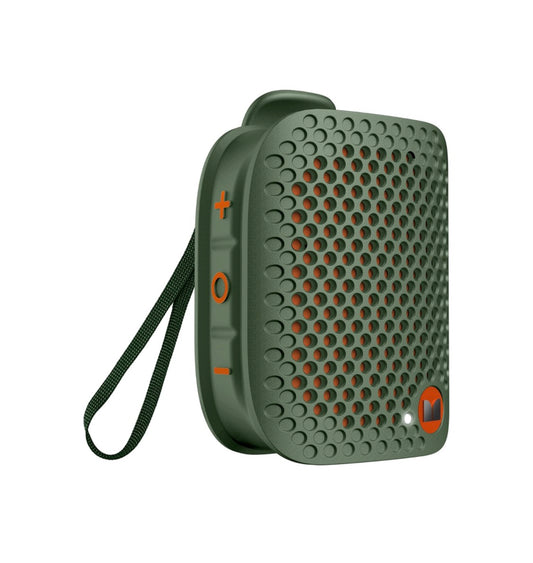 Monster Blaster Micro Clip-On Wireless Portable Speaker w/ Built-in Mic (Green)