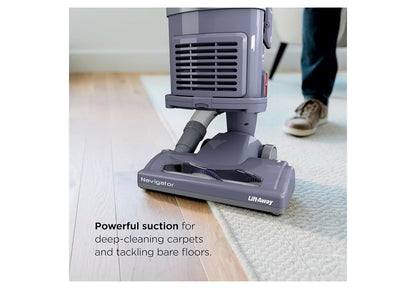 Shark Upright Vacuum Cleaner Navigator Lift-Away Carpet & Hard Floor Cleaning,Upholstery & Crevice Tools, Swivel Steering, Large Dust Cup Capacity - (Lavender)