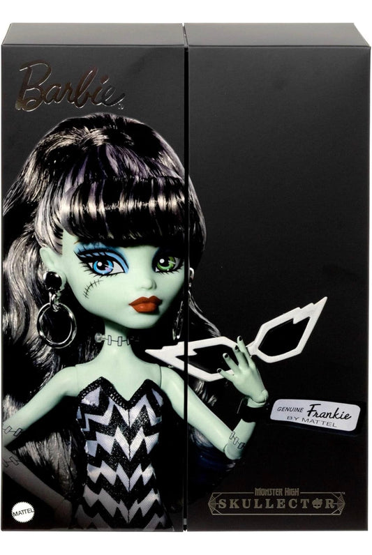 Monster High x Barbie Frankie Stein Doll with Original Barbie-Inspired Swimsuit