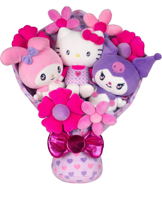 New - Hello Kitty® and Friends - Plush Special Valentine’s Bouquet