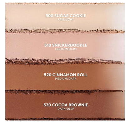 COVERGIRL TruBlend Skin Enhancer Baked Luminous Finishing Face Powder, with Hyaluronic Acid and White Rose Extract, Sheer & Buildable - 520 Cinnamon Roll