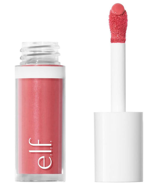 e.l.f. Camo Liquid Blush, Langdurige Vloeibare Bloos Vir Hoëpigmentkleur, Skep 'n Sagte, Douerige Afwerking, Veganisties & Wreedheidsvry - Cheeky Lychee
