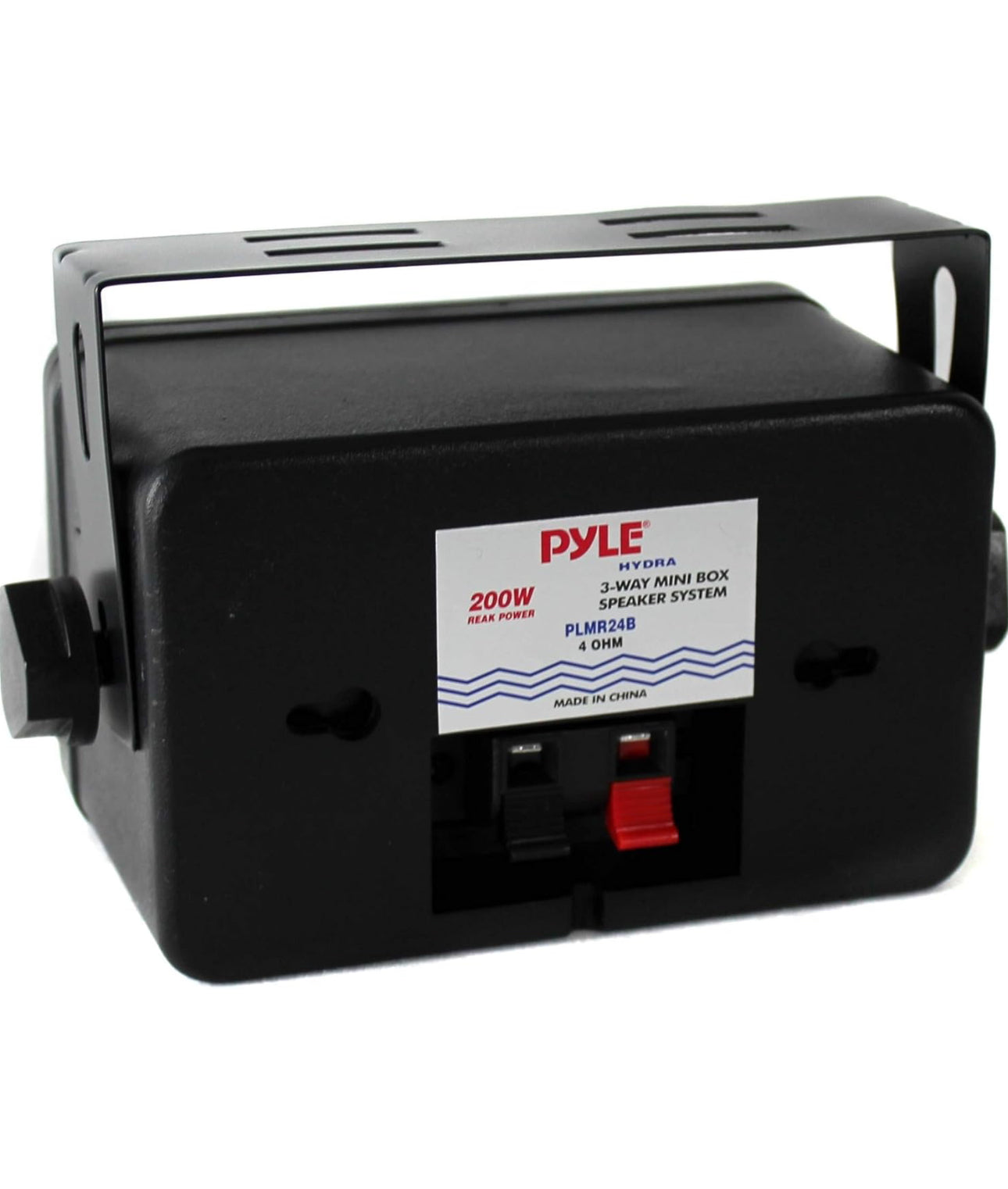 Marine Mini Box Speaker System 3-way - 3.5 Inch 200 Watt Waterproof Marine Grade Mount Speakers - PAIR
