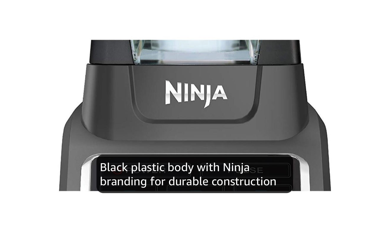 Ninja Professionele Versapper 1000W Krag, Totale Verpulverings-tegnologie, XL 2.1L-beker - (Swart & Grys)