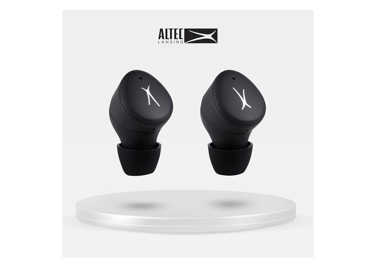 Altec Lansing - Draadlose Bluetooth Waterdigte Sportoorfone - (Swart)