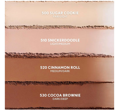 COVERGIRL TruBlend Skin Enhancer Baked Luminous Finishing Face Powder, with Hyaluronic Acid and White Rose Extract, Sheer & Buildable - 500 Sugar Cookie