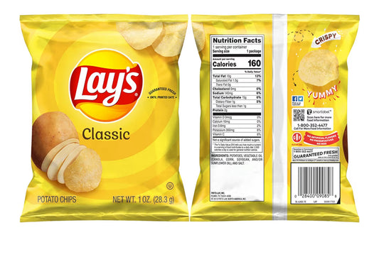 Lay's Aartappelskyfies Klassiek (40 Pak)