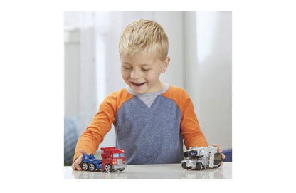 Transformers Toys Heroes and Villains Optimus Prime and Megatron 2-Pack Action Figures - for Kids Ages 6 and Up, 7-inch