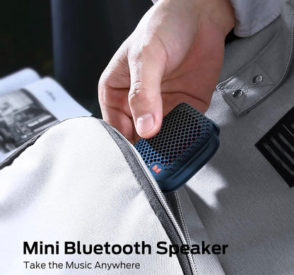 Monster Blaster Micro Clip-On Wireless Portable Speaker w/ Built-in Mic (Blue)