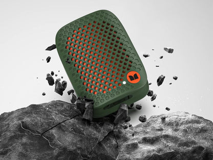 Monster Blaster Micro Clip-On Wireless Portable Speaker w/ Built-in Mic (Green)
