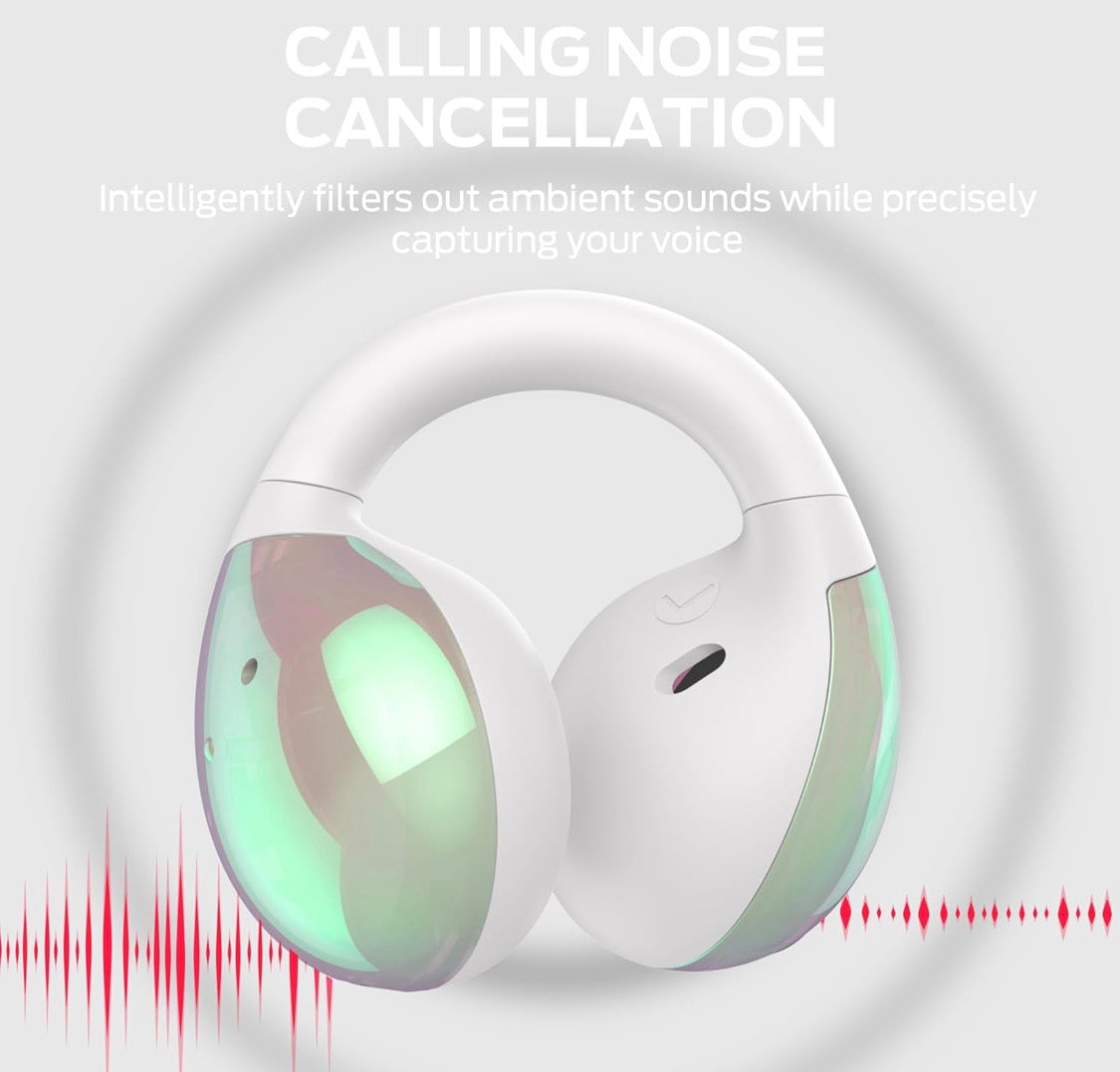 Monster Open Ear Earbuds w/ HiFi Stereo, Clip-On ENC Clear Call, 21H Playtime, IPX6 Waterproof Sport Outdoor
