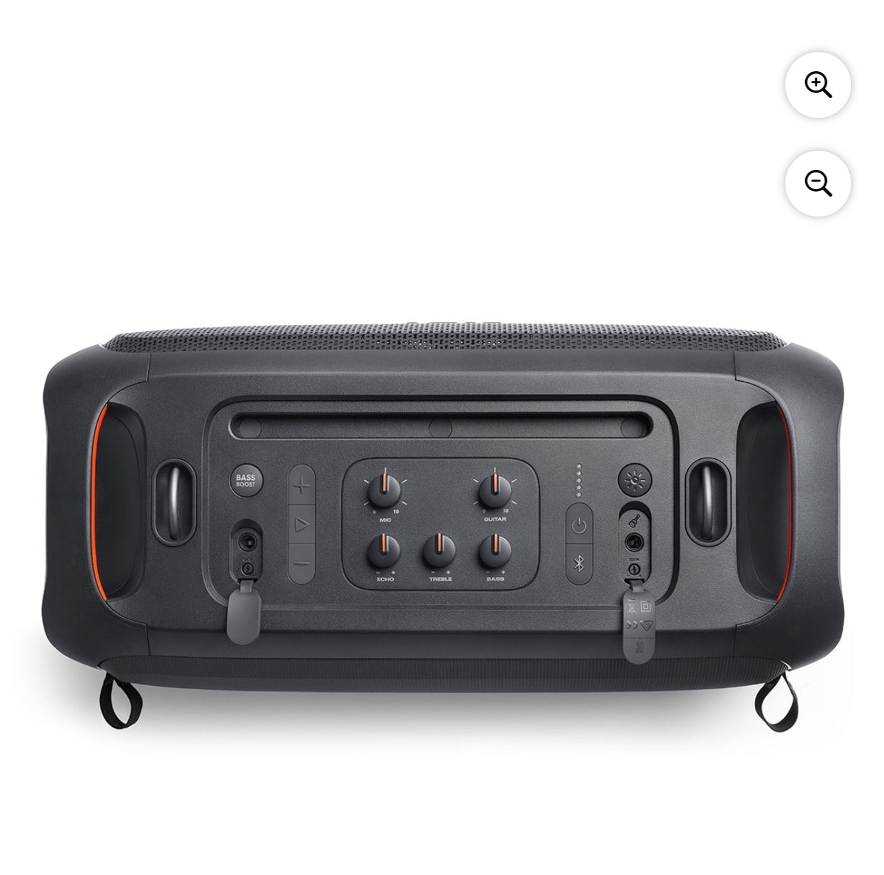 JBL PartyBox Essential - Portable Party Speaker with Built-in Lights and Wireless mic, Amazing Pro Sound, IPX4 splashproof Protection, 6 Hours of Playtime, Convenient