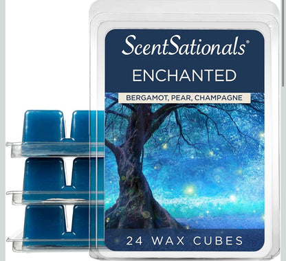 Scentsationals Wasblokkies, Wasblokkies Sterk Geur - Enchanted - 4PK