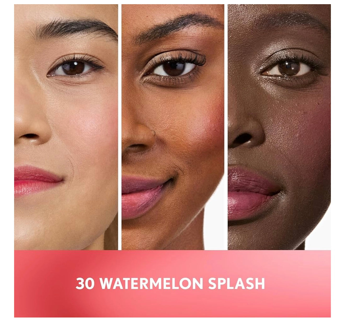COVERGIRL Clean Fresh Jelly Water Tint, Lip & Cheek Tint, Oordraagvast, Hidrerend - 30 Watermelon Splash - (Koel Pienk)