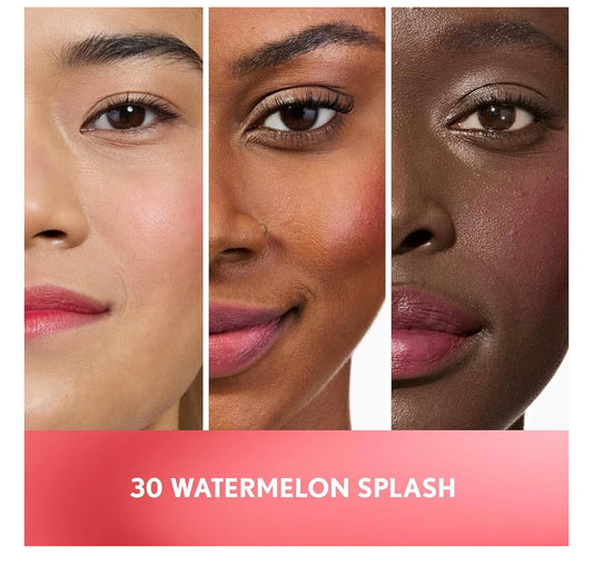 COVERGIRL Clean Fresh Jelly Water Tint, Lip & Cheek Tint, Oordraagvast, Hidrerend - 30 Watermelon Splash - (Koel Pienk)