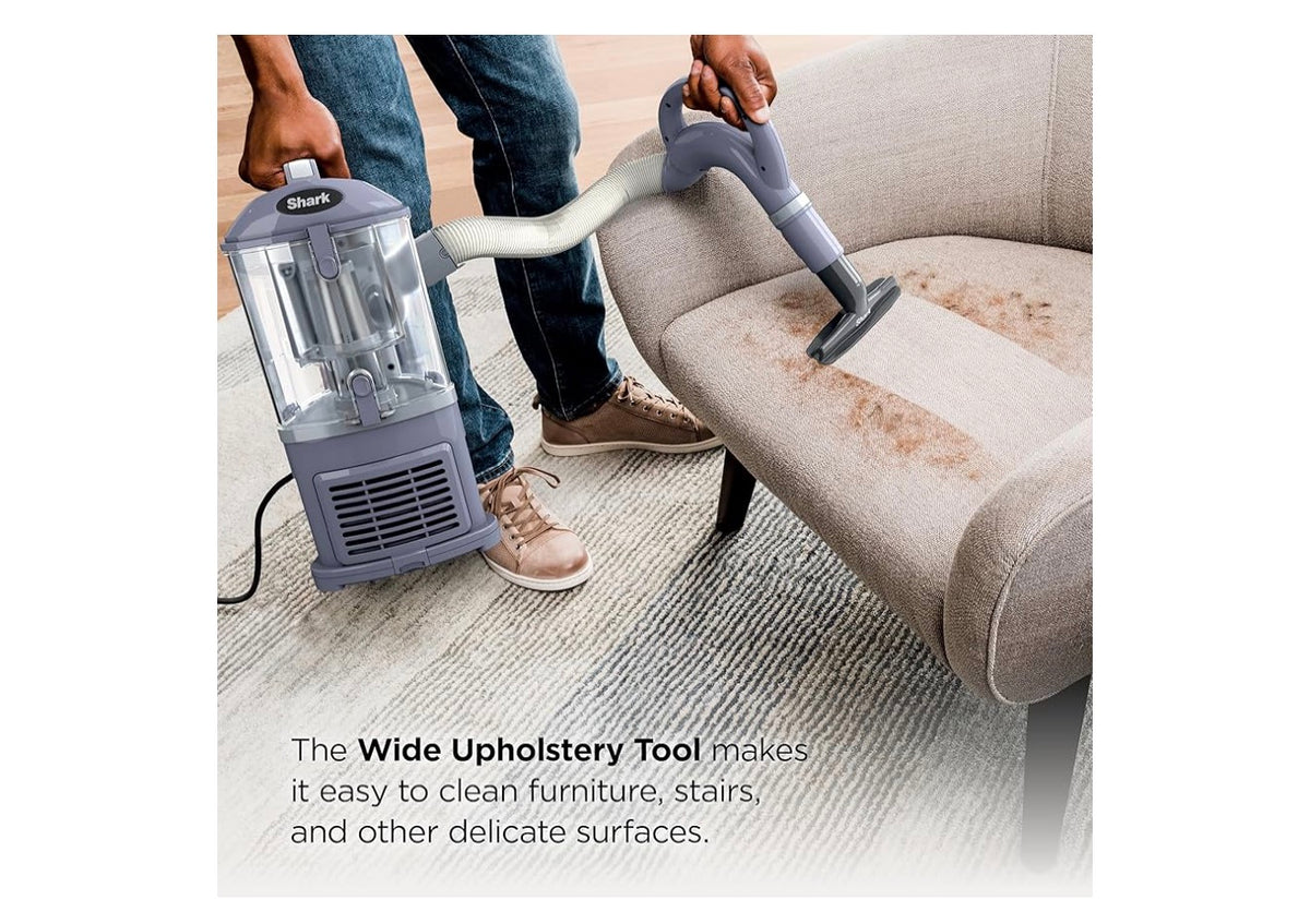 Shark Upright Vacuum Cleaner Navigator Lift-Away Carpet & Hard Floor Cleaning,Upholstery & Crevice Tools, Swivel Steering, Large Dust Cup Capacity - (Lavender)