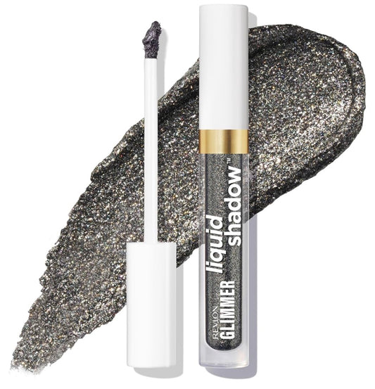 REVLON Glimmer Liquid Shadow, Smeerbestande Skitter Oogskadu Grimering, Langdurig, Hoë Pigment - (204 Rock-IT)
