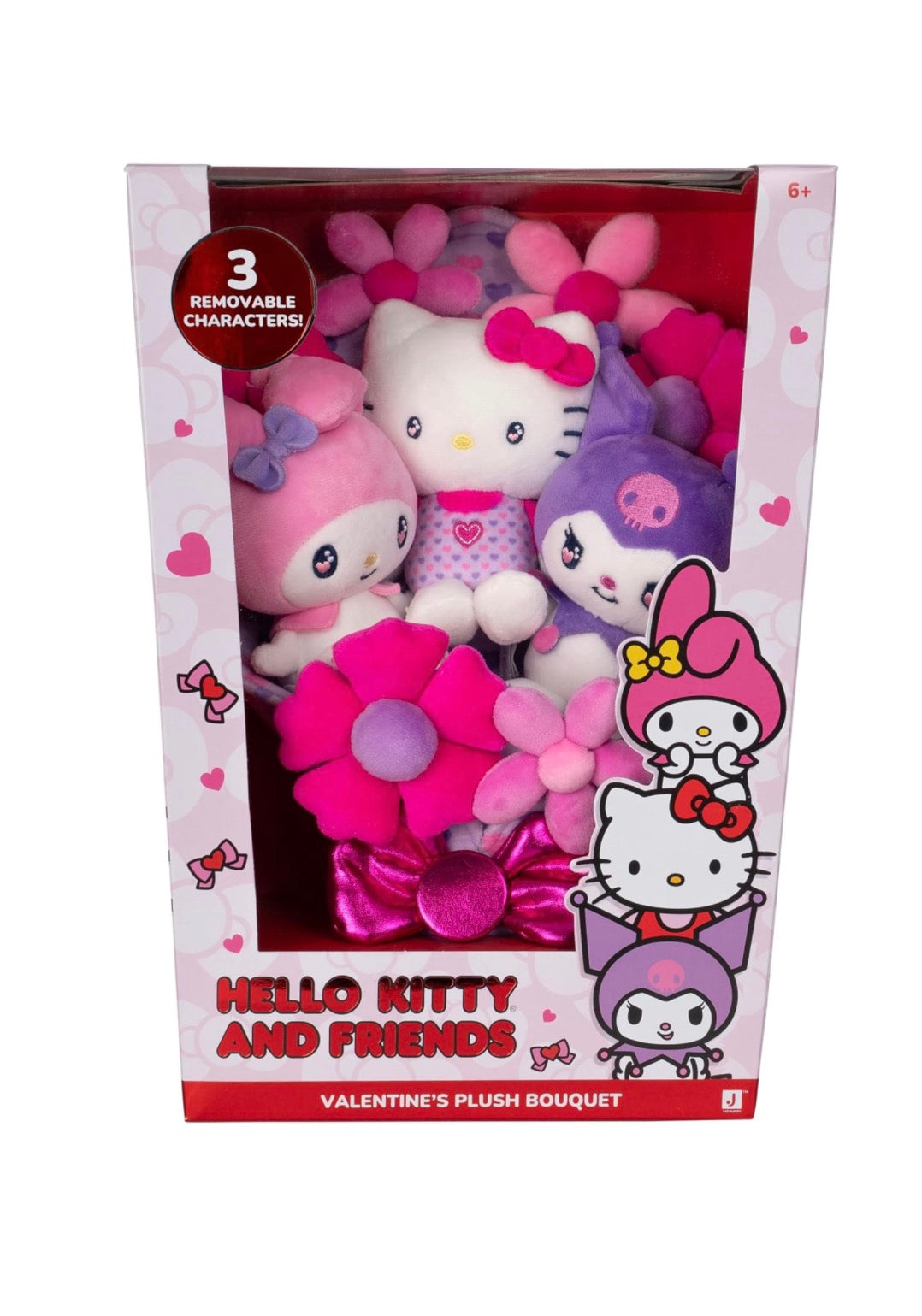 New - Hello Kitty® and Friends - Plush Special Valentine’s Bouquet