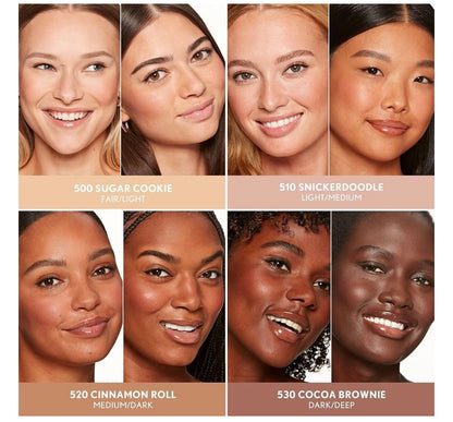 COVERGIRL TruBlend Skin Enhancer Baked Luminous Finishing Face Powder, with Hyaluronic Acid and White Rose Extract, Sheer & Buildable - 500 Sugar Cookie