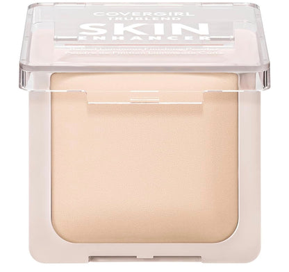 COVERGIRL TruBlend Skin Enhancer Baked Luminous Finishing Face Powder, with Hyaluronic Acid and White Rose Extract, Sheer & Buildable - 500 Sugar Cookie