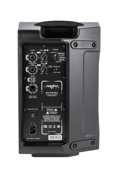 SK-PRX8A | 8" 600 Watt Aktiewe 2-rigting PA-luidspreker
