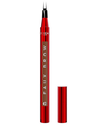 L’Oreal Paris Faux Brow, Haaragtige, Opvullende Wenkpen w/ Dubbele Borselwenk, Vinnig & Presies - Donkerblond