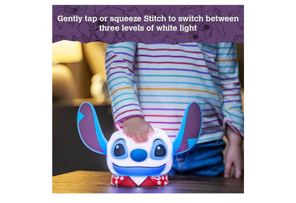 Lilo en Stitch Squish Naglig vir Kinders, USB-lamp, Battery-aangedrewe, Verstelbare Helderheid
