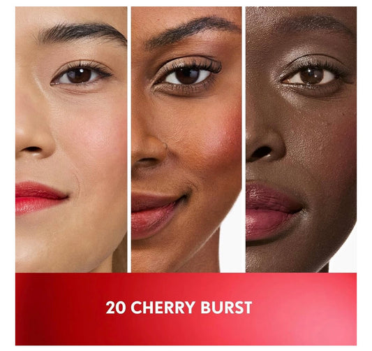 COVERGIRL Clean Fresh Jelly Water Tint, Lip- & Wangtint, Oordragvas, Hidrerend - 20 Cherry Burst - (Kersierooi)